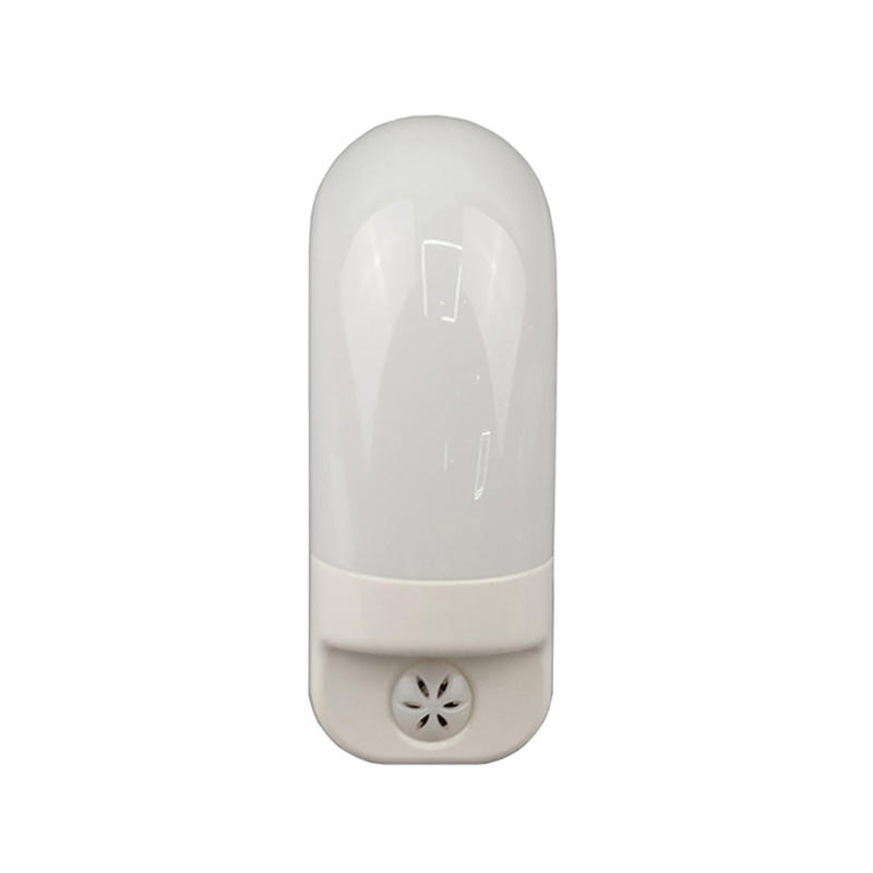 A88 EU UK Flat plug mini sensor control ABS material dusk to dawn night light lamp for room