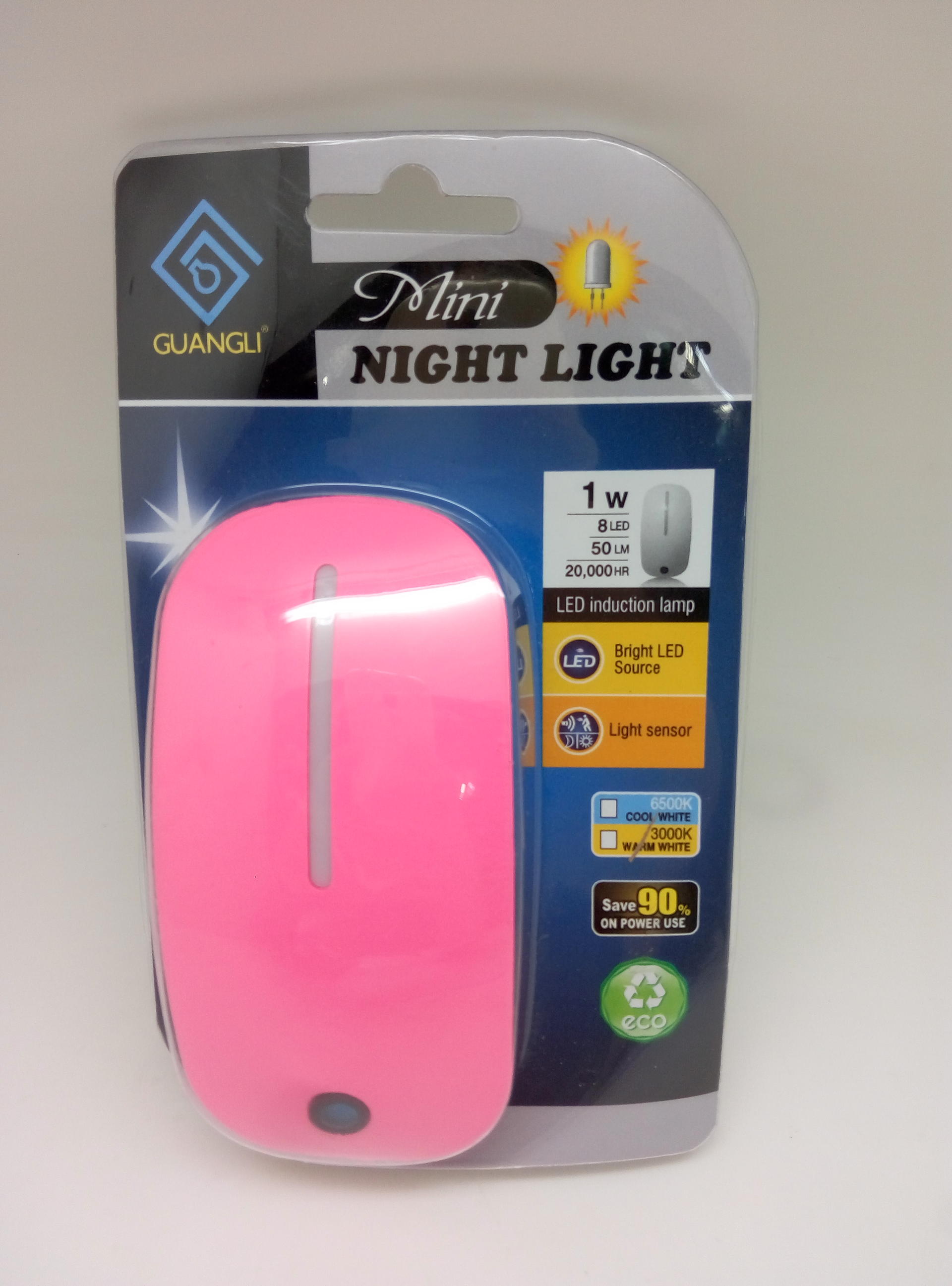 A66 OEM sensor auto control warm white mouse shape CE ROHS CB LED EU UK plug night light for lighting kids