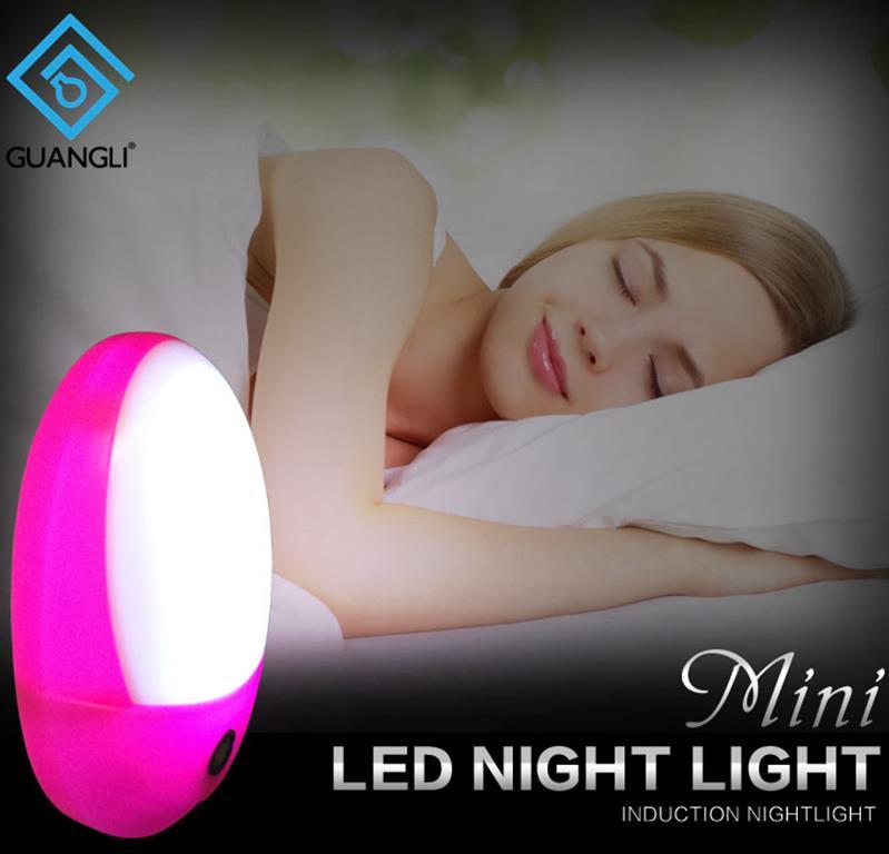 A58 sensor BS EU SAA USA plug in LED mini Dusk to Dawn night light for bedroom