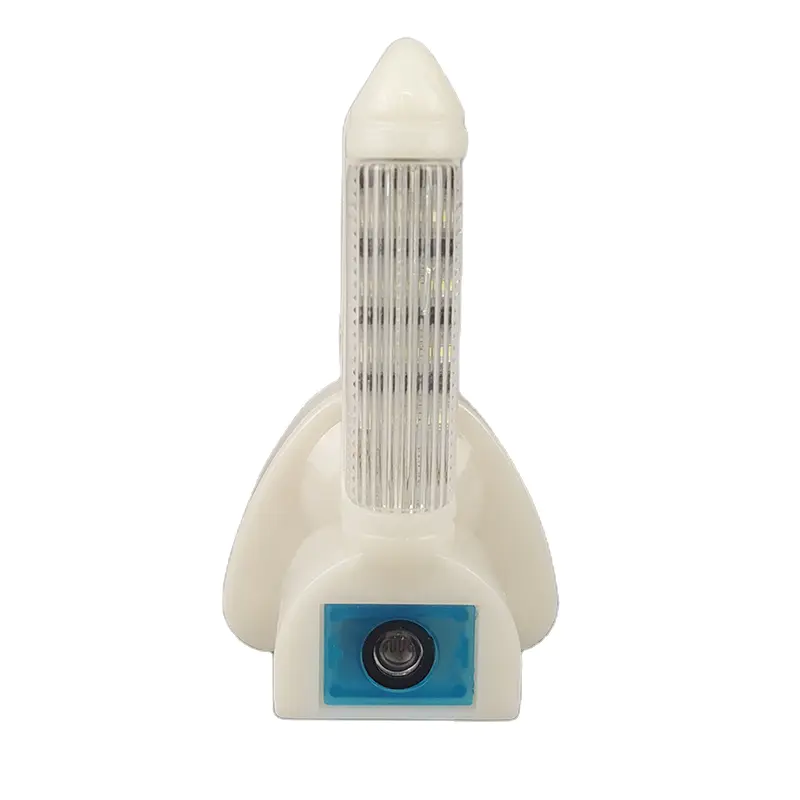 A56 BS Plug in rocket shape sleep trainer for babyled sensor night lightbedroom nursery kids