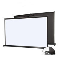Desktop Projector Screen With 17-70 Inch Simple Table Screen For Portable Led Projector Video Entertainment