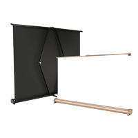 PortableDesktopProjection Screen Mini Size Table Projector screen For HomeTheater