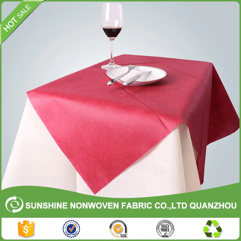 Pp non-woven fabric TNT tablecloth export to Spain
