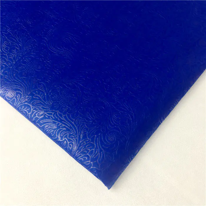 Embossed Nonwoven PP Spunbond Embossed Non Woven Packaging Use Fabric Customized Flower Pattern