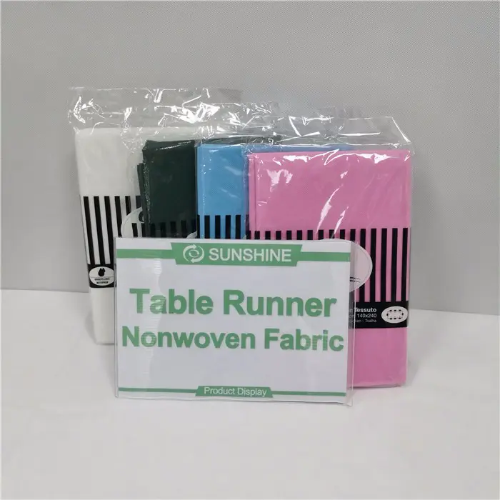 Green color Tnt Tablecloths 140X140cm for restaurants table cover /tovaglia-tnt