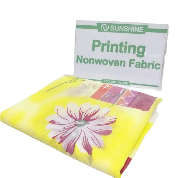 low price factory supply Spunbond NonWoven Fabric disposable colorful tablecloth