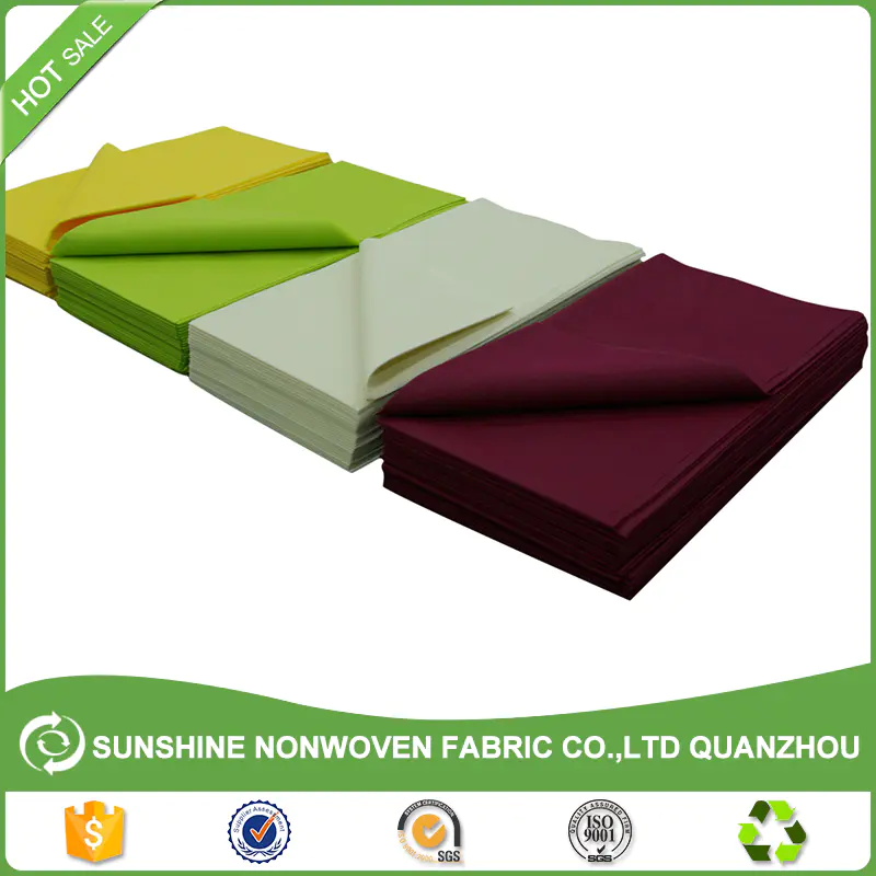 Recyclable damp proof recyclable Nonwoven Fabric Use For Tablecloth