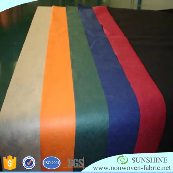 Factory supply 100% PP Nonwoven fabric Disposable table cloth/bedsheet