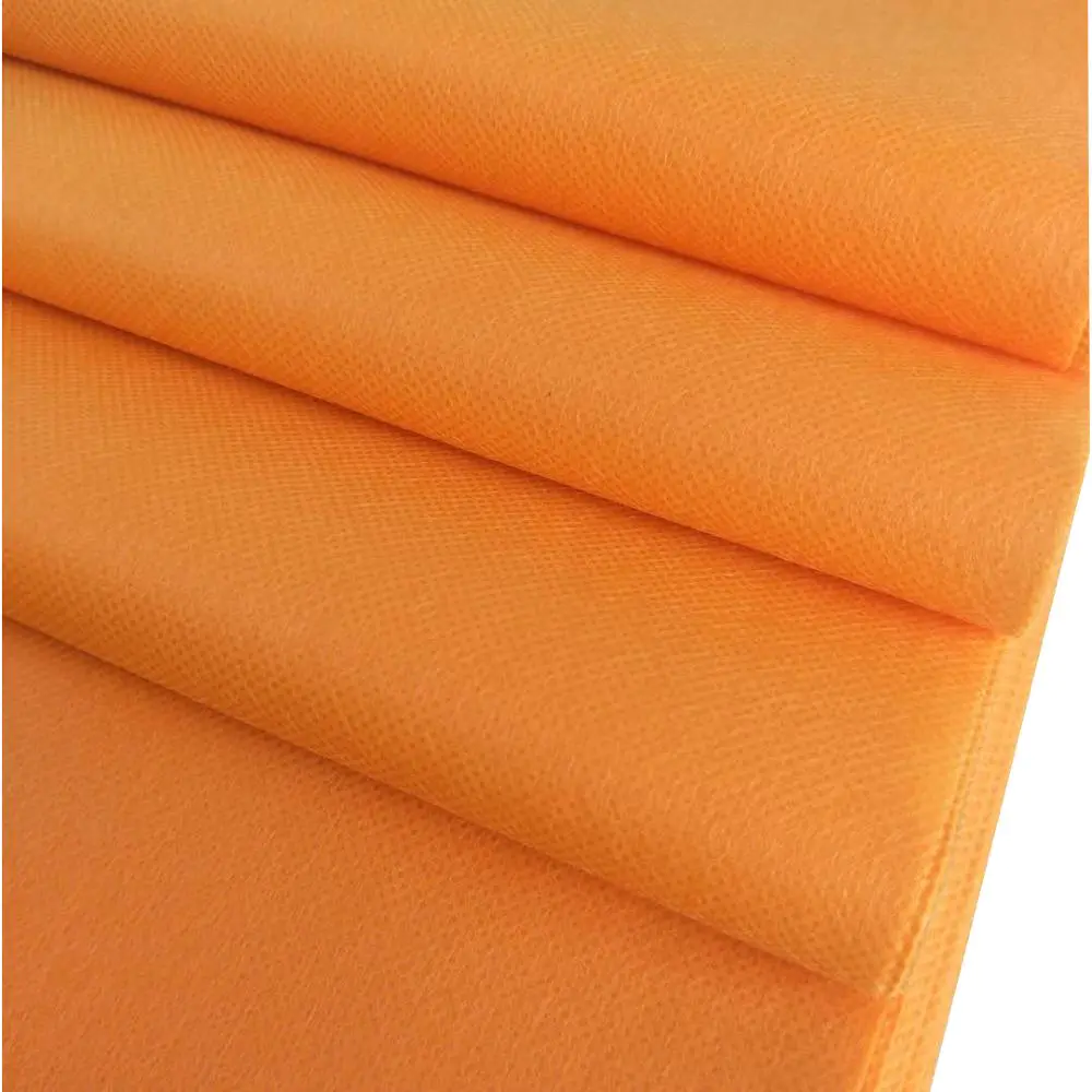 all color tnt biodegradable disposable pre-cut non woven table cloth