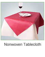 High Quality Disposable PP Spunbond NonWoven Fabric waterproof printing Tablecloth