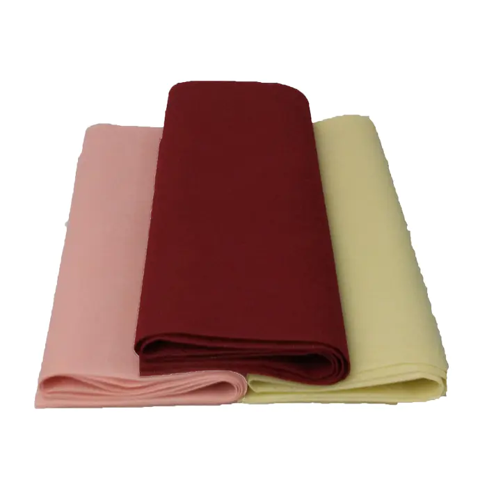PPrecycled non woven fabric 100cm x 100cm tablecloth
