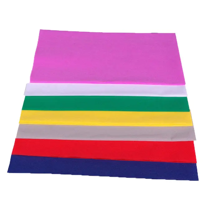 WholesaleColorful PP SPUNBONDEDNonwoven Fabric Table Cloth ,PP table runner Rolls manufacturer