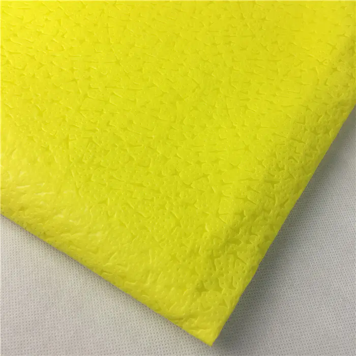 Use Fabric Packaging Customized Flower Pattern Embossed Nonwoven PP Spunbond Embossed Non Woven