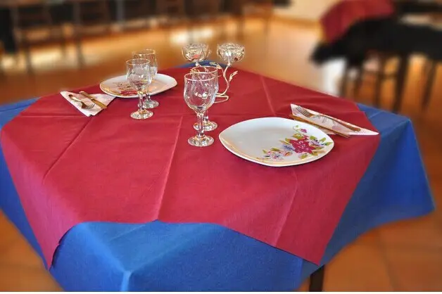 Good quality nonwoven fabric PP spunbond table cover tablecloth