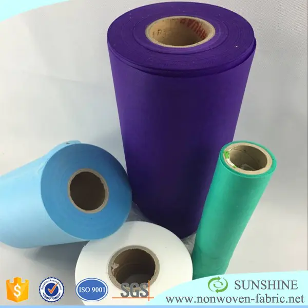 Manufacturer Colorful Non Woven Tablecloth PP SpunbondTable Cover Fabric