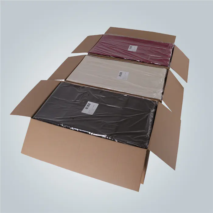 HOT Seller non woven fabric disposable biodegradable printed / colour tablecloth cover use for coffee shop table covers