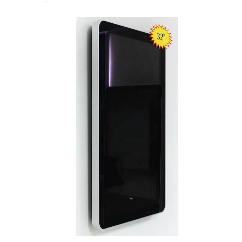 43inch Wall Mounted Lcd Android Advertising Machine Quality Screen Display with 4mm Tempered Glass Android Lan Network