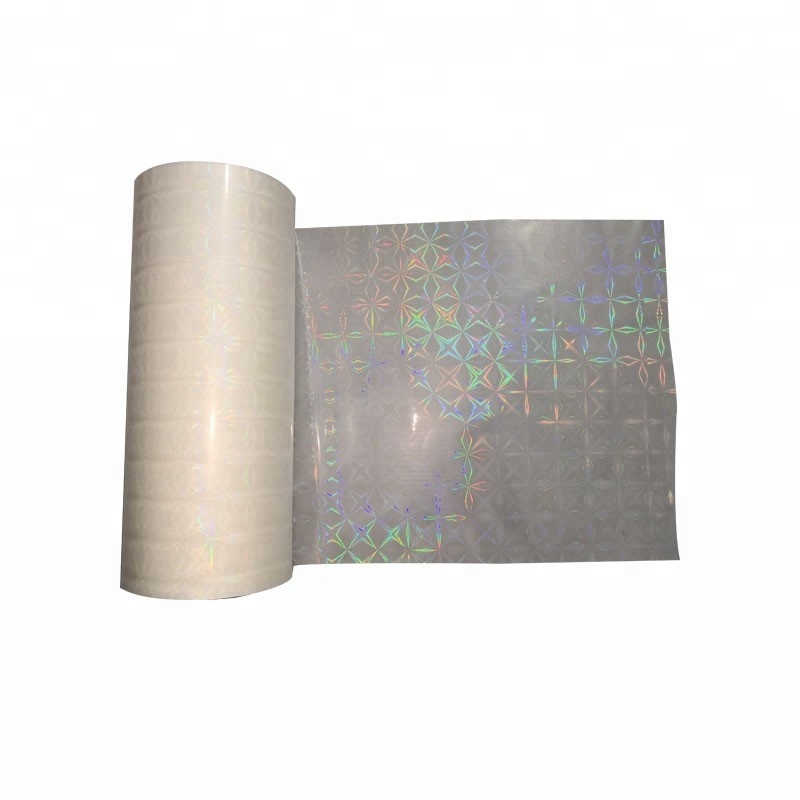 Rainbow Holographic Film Free Sample Laser Transparencyfor Packaging