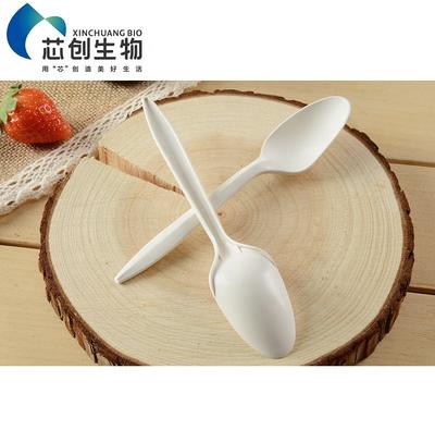100% Biodegradable ECO FriendlyPLA CutleryCompostable Spoons for Hote, Restaurant, Cafe, Supermarket