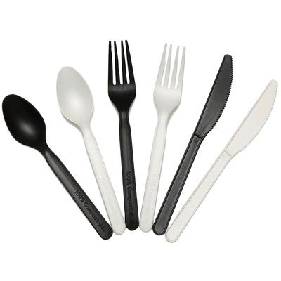 China Made Pla Compostable Cutlery With individual Bag