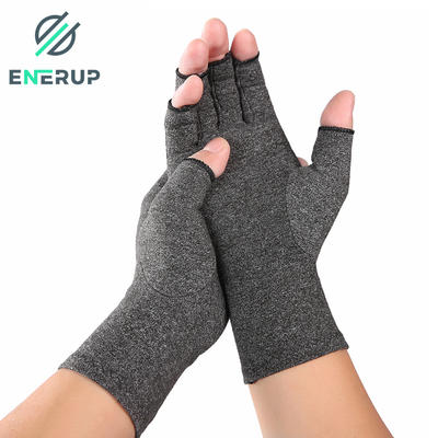 Enerup Heated Cotton Work Hand Women Men Winter Fingerless Anti Arthritis Sports Gym Other Compression Gloves Prices for Pain