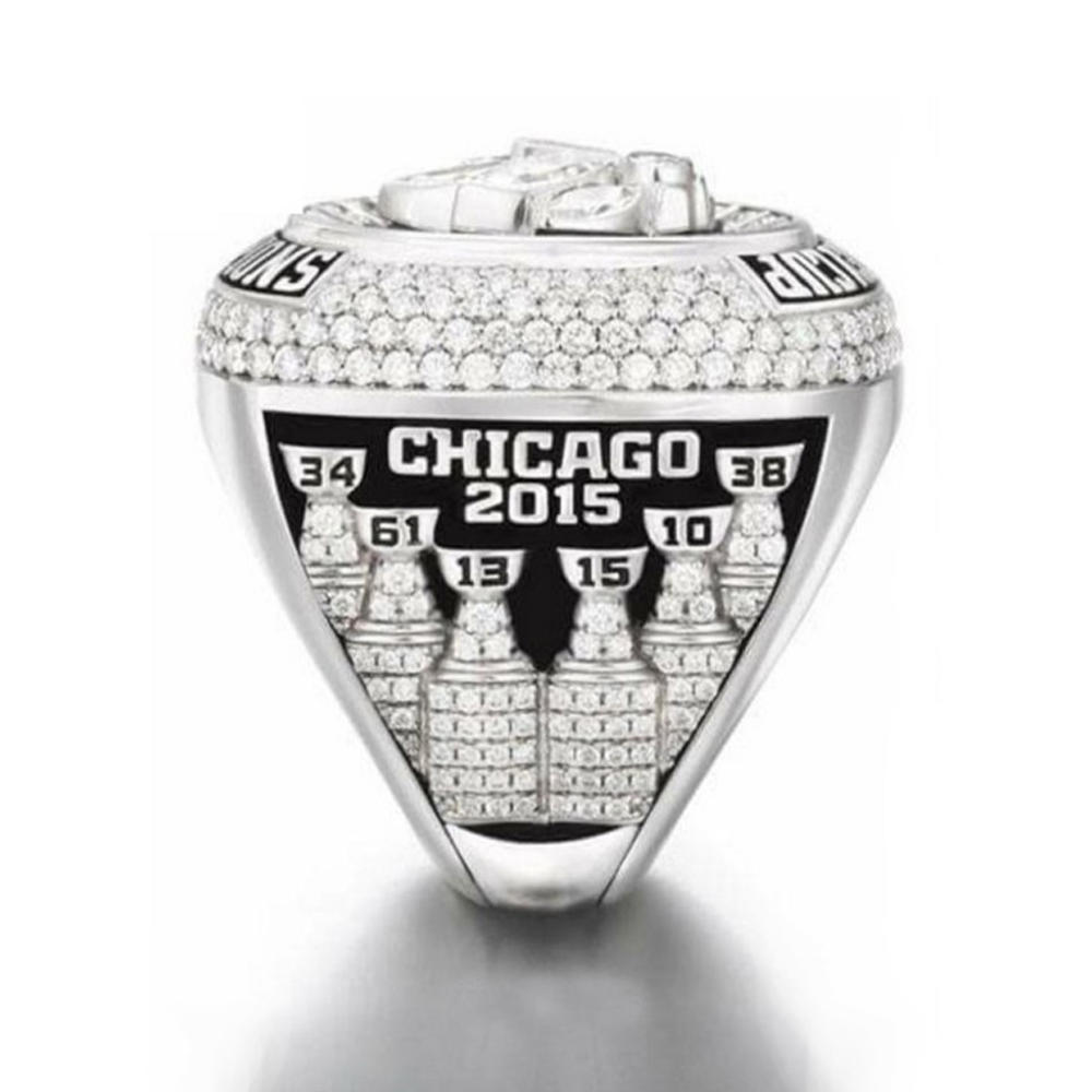 product-Stanley Cup Chicago Blackhawks Zircon Signet Ring-BEYALY-img-3