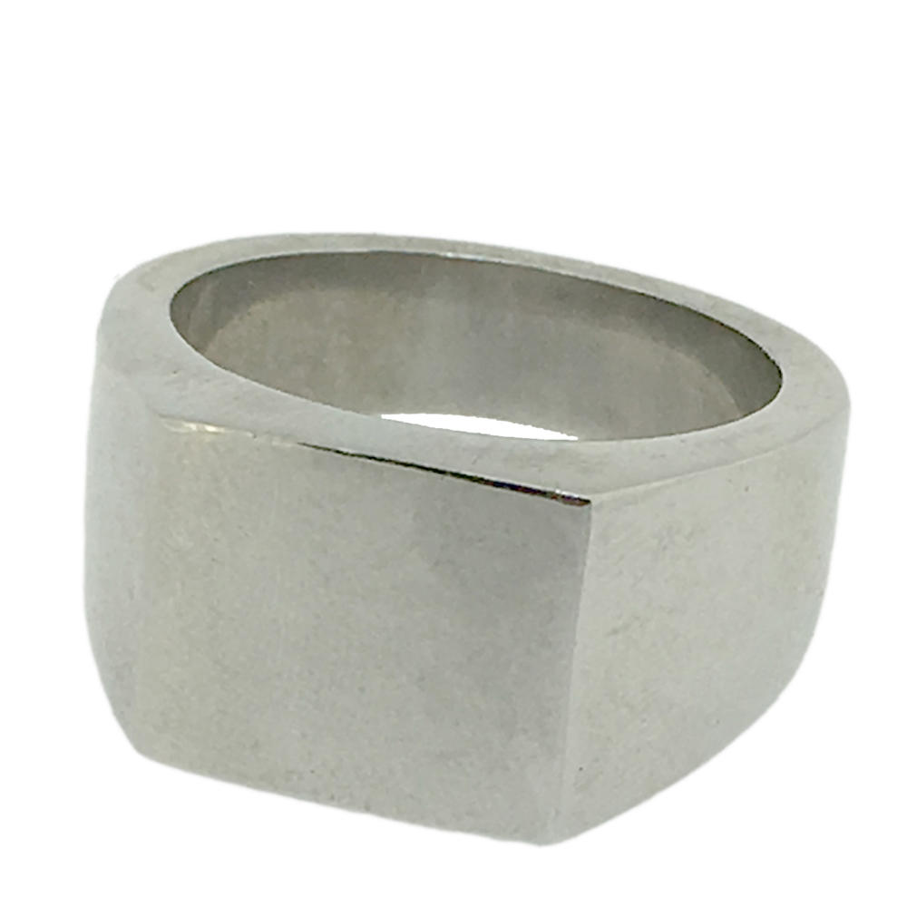 High quality custom design blank signet ring