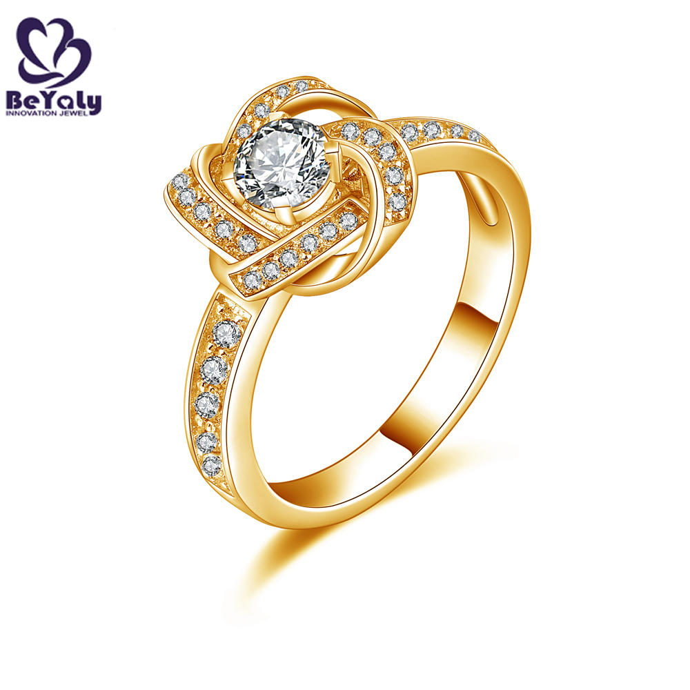 product-Fancy knot design cz setting stock lots sterling silver rings-BEYALY-img-3