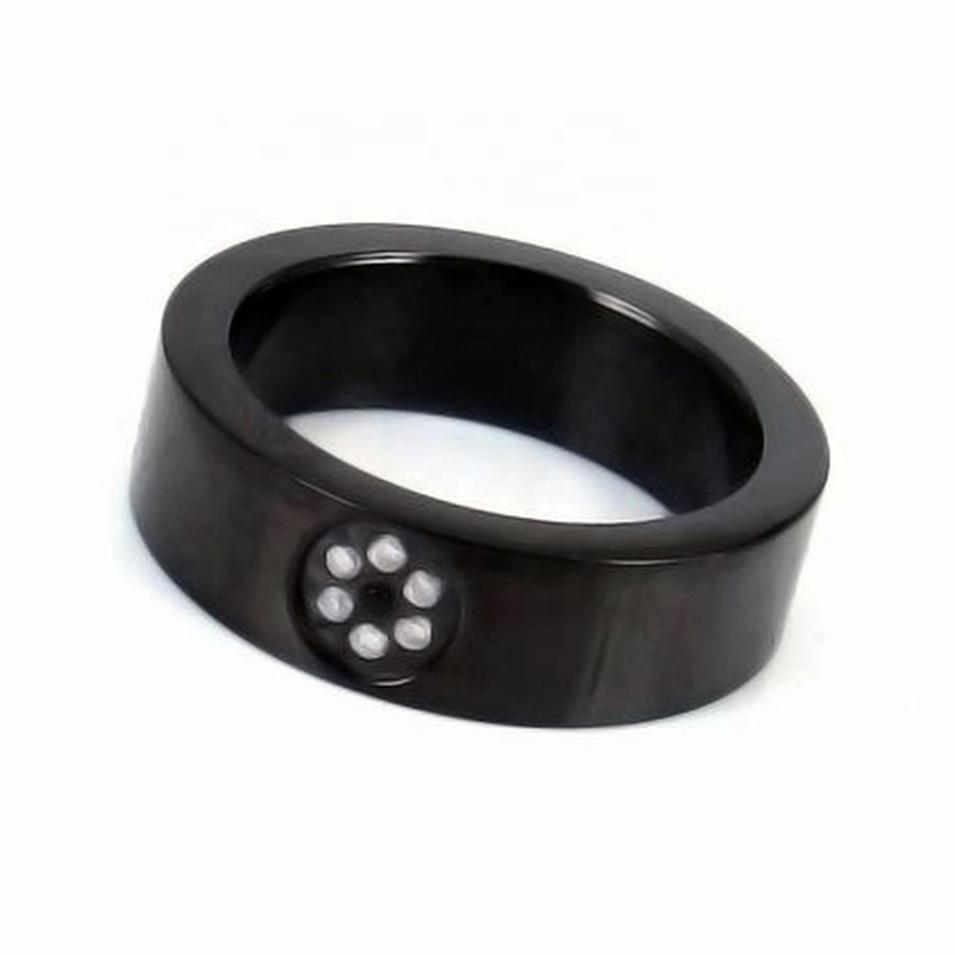 Best Seller Stainless Steel Black Men Industrial Ceramic Ring