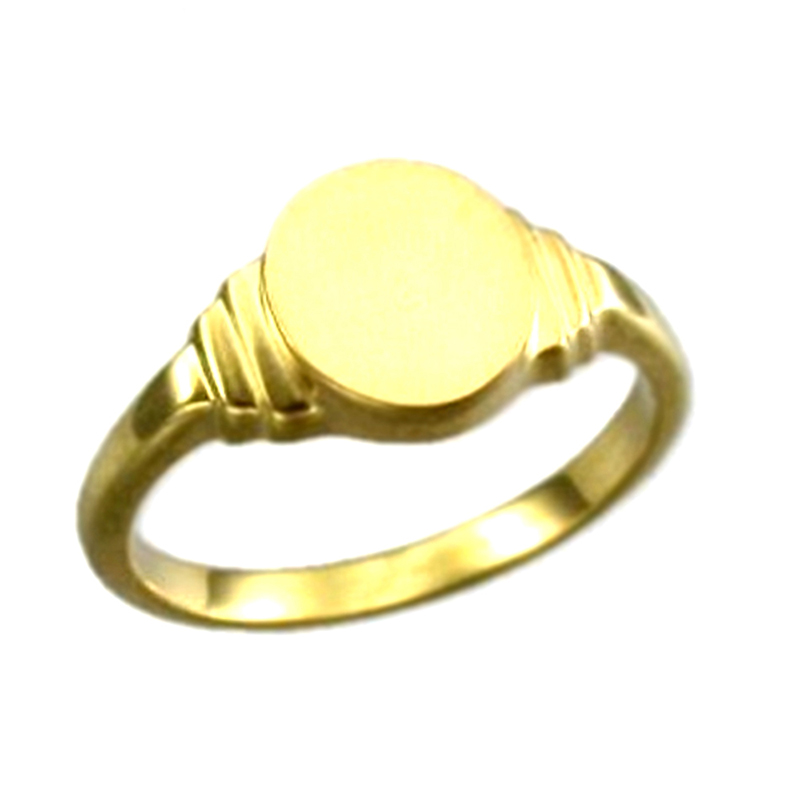 Cheap Custom Fashion Jewellery Gold Plated Signet Ring