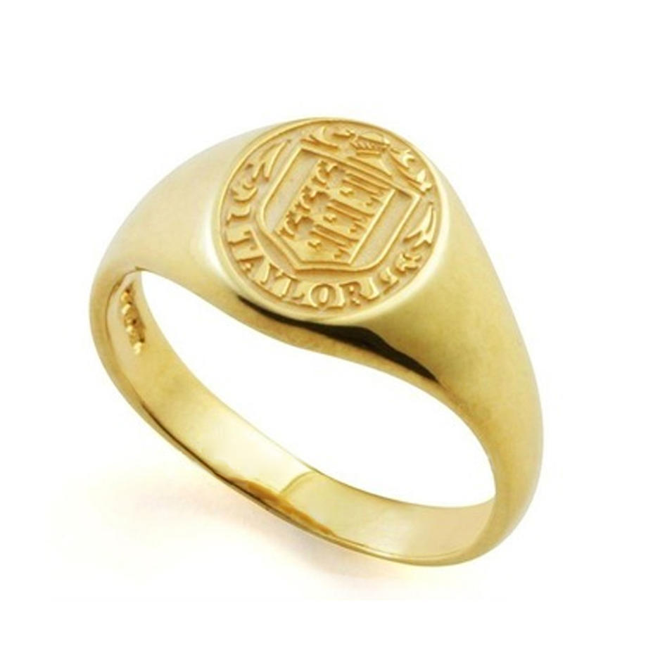High Quality Gold Plating Men's Cheap Custom Signet Ring