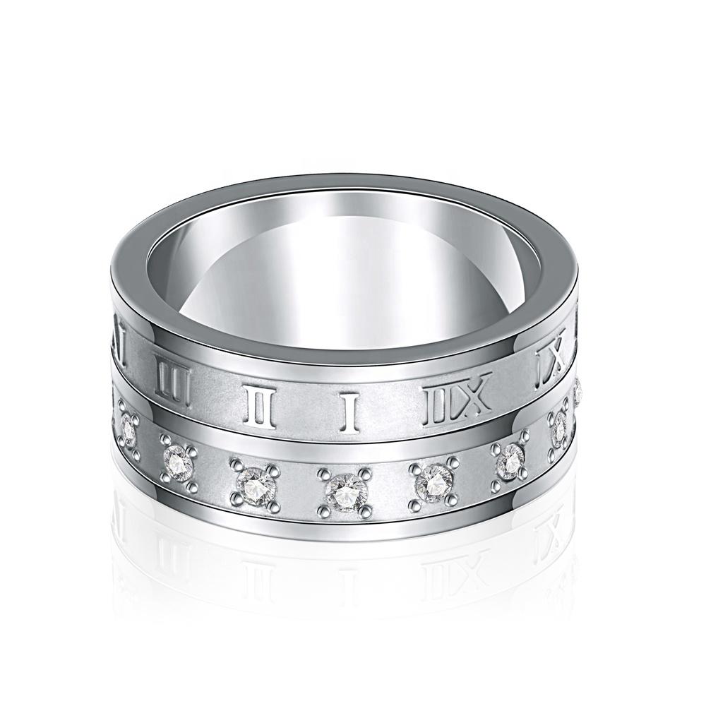product-BEYALY-High Quality Roman Numerals Design Cz Stainless Steel Rings-img-2