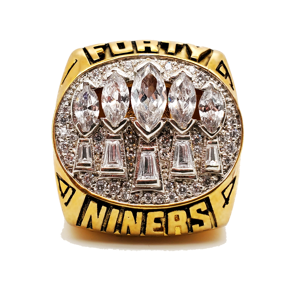 High Quality Fashion Brass Replica Crystal Championship Ring