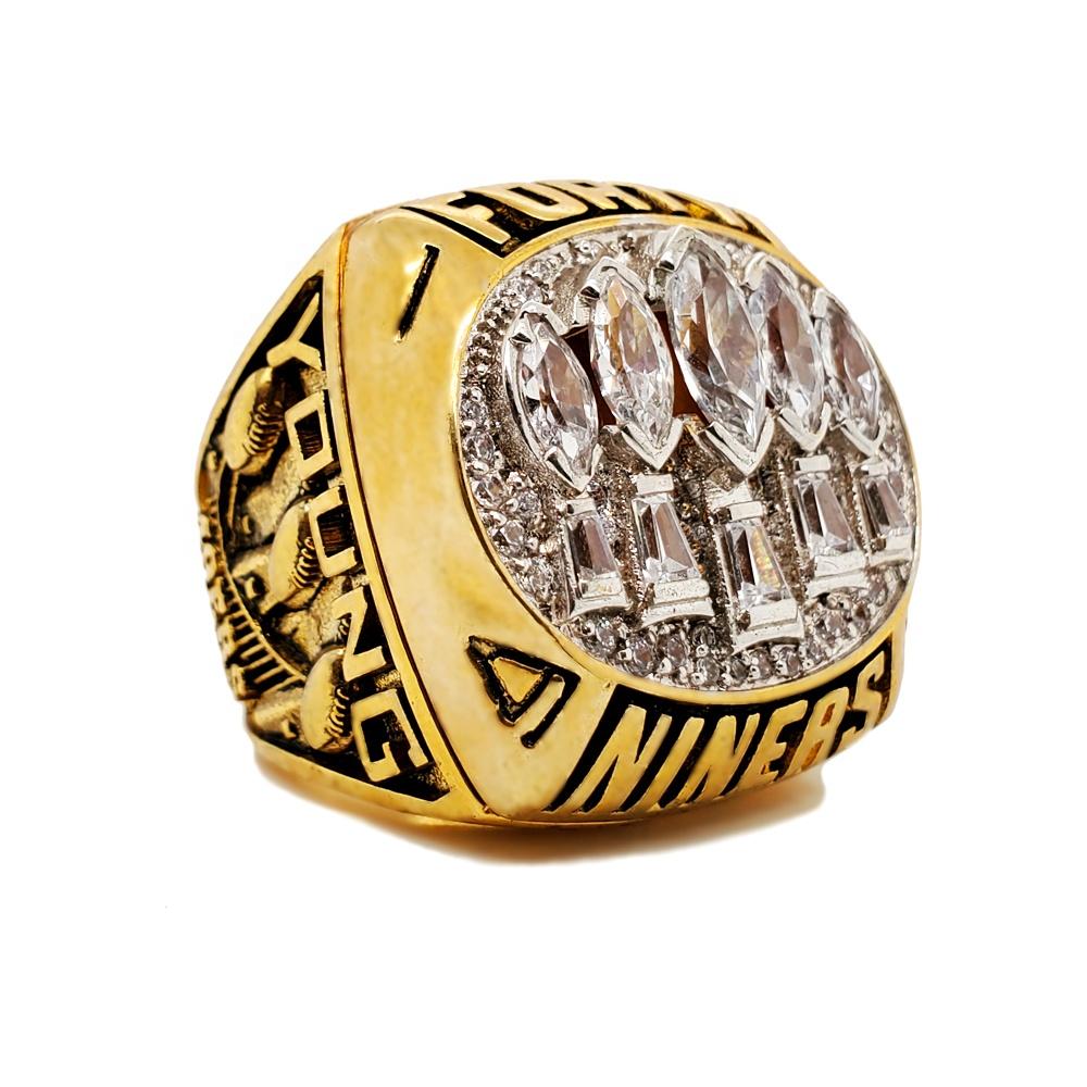 product-BEYALY-1994 San Francisco 49ers gemstone wholesale pirate rings-img-2
