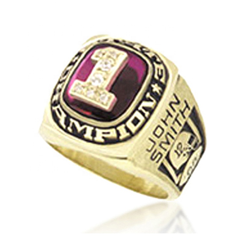 Brass or Stainless Steel College Student Graduation Class Ring Jewelry