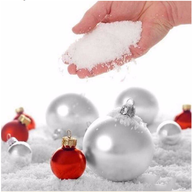 Hot Sale Non-Toxi Artificial Instant Expanding Snow for Decoration