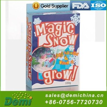 Wholesale Christmas Gift Artificial Snow Powder Instant Magic Snow