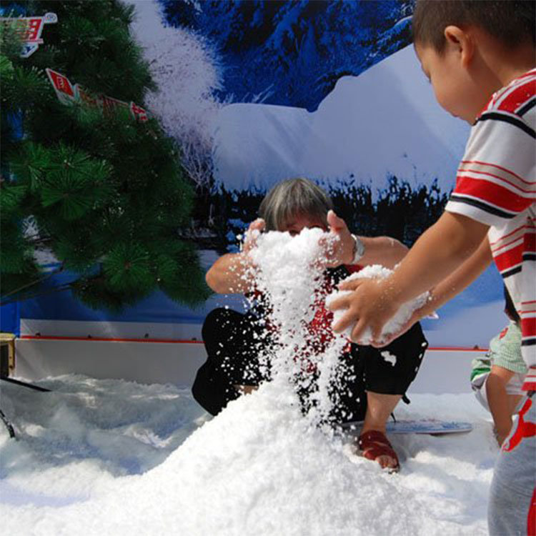 Hot sale multiple packaging artificial snow white christmas snow