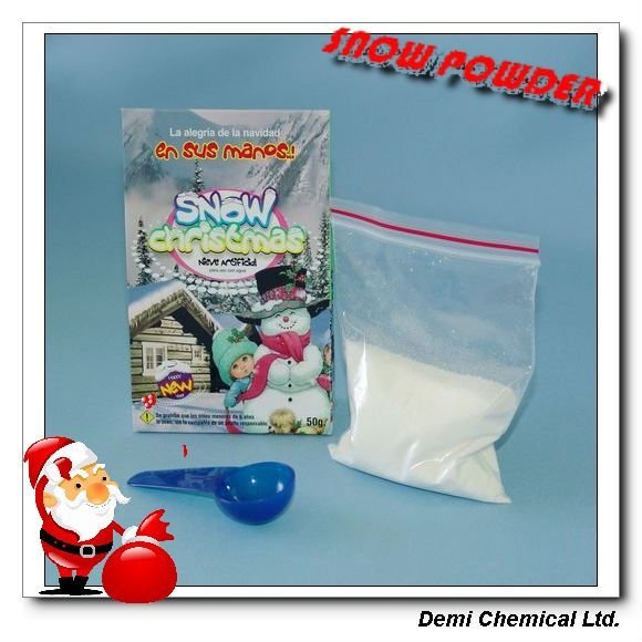 Christmas Decorations Artificial Instant Snow Powder For Kids