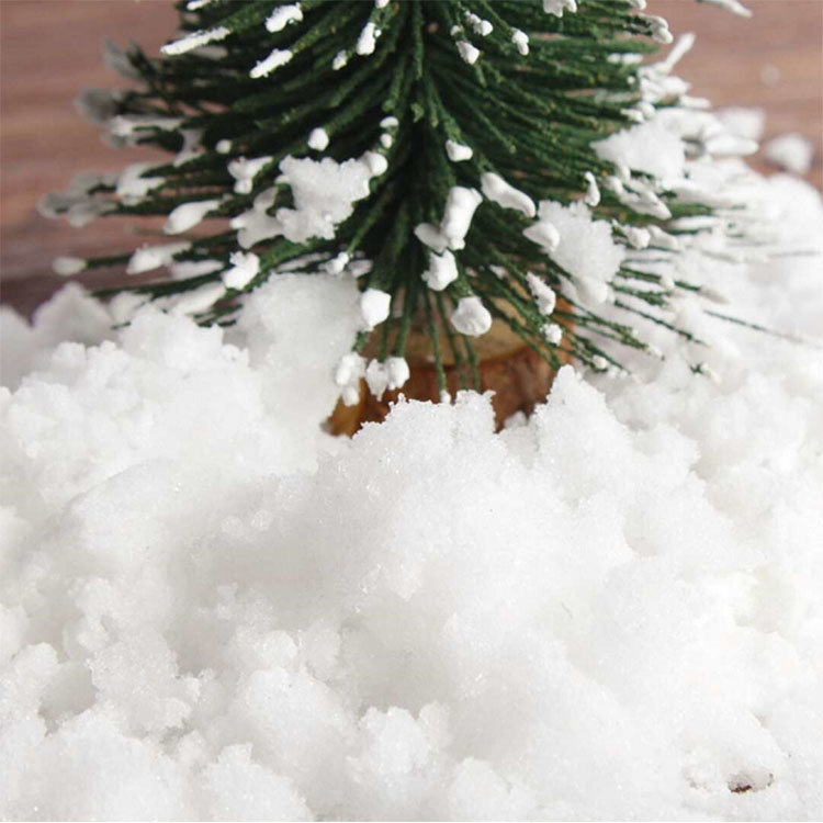 Non-toxic Outdoor Artificial Powder Snow for Christmas Decoration