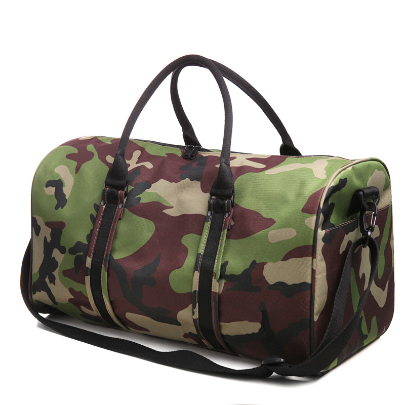 Custom Oem Military Sport Small Print Water Proof Gym Duffle Bag