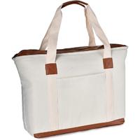 Insulated Grocery Bag Thermal Reusable Canvas shopping Tote Travel Picnic Leak proof Cooler Bag