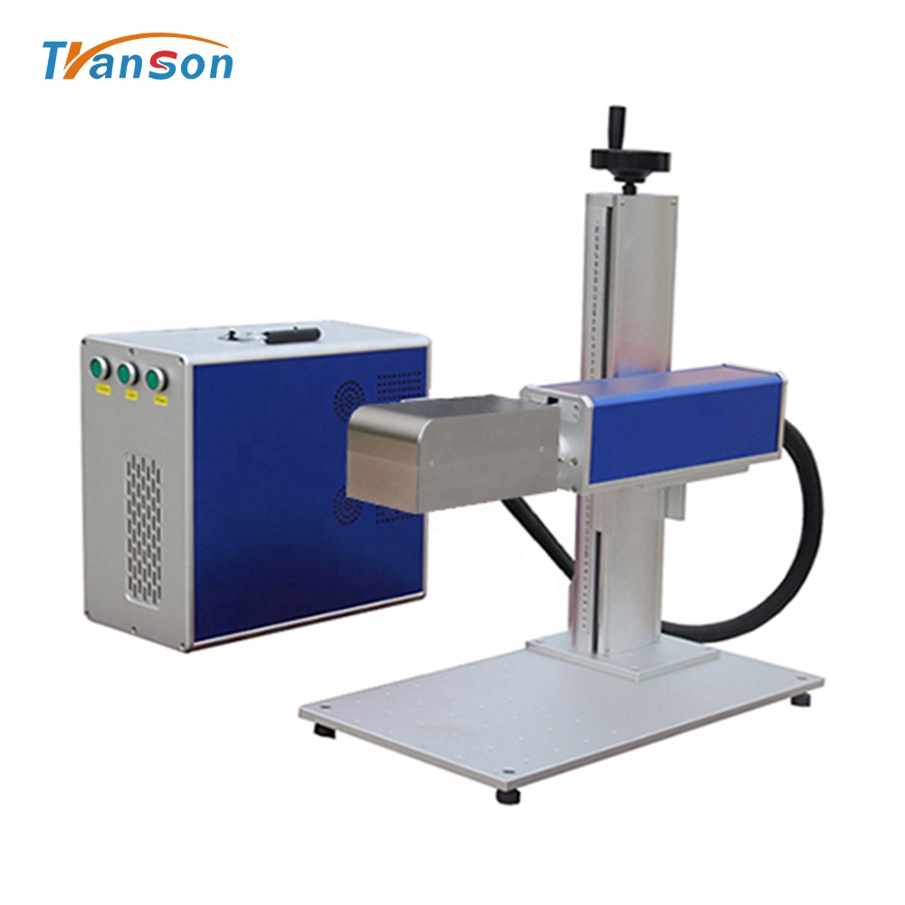 Metal And Nonmetal Home Business Small Machinery Mini Tpye 3D Fiber Laser Marking Machine