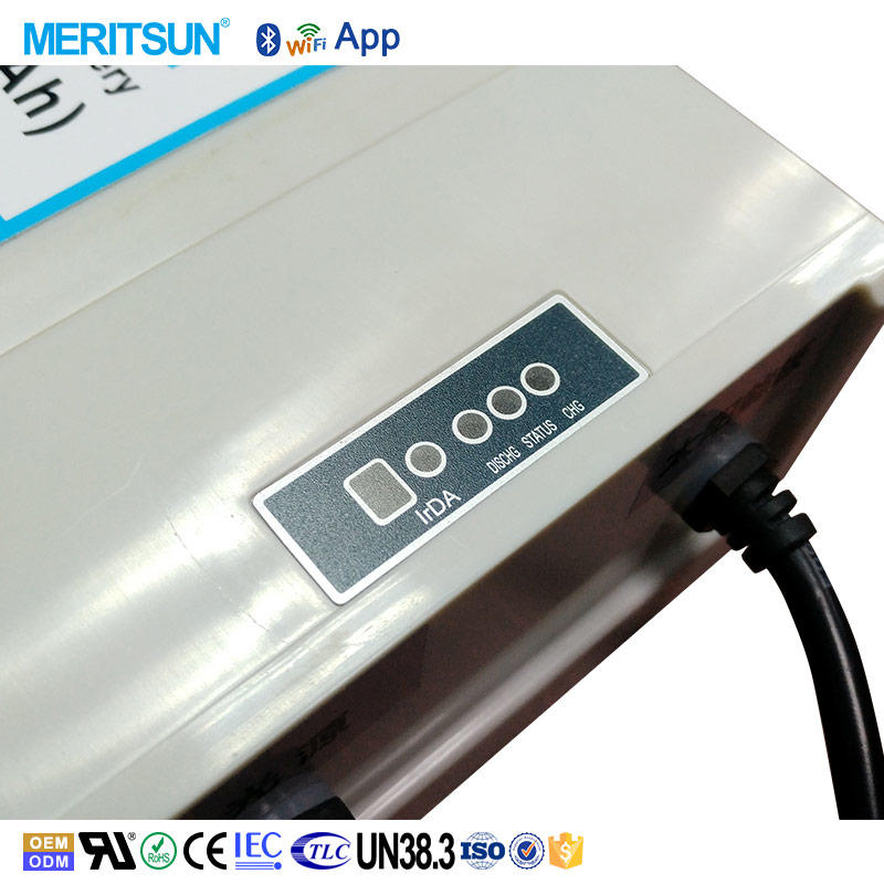 12V 40Ah Li-ion LiFePO4 Solar Street Light Lithium Battery Easy Replace for Existing Lamp Pole