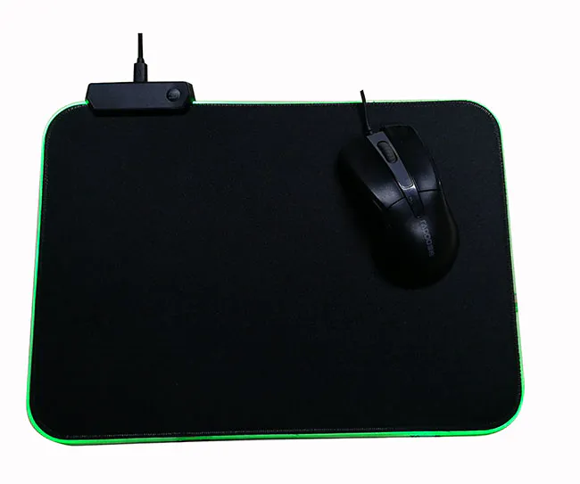RGB Oversized Glowing 9 Mode LED Soft Gaming Mouse Pad Large, Extended Mousepad