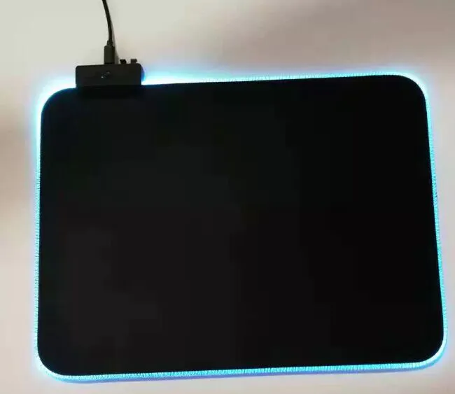 Custom Lighting RGB LED Gaming Mouse Pad Manufacturers, Glowing RGB Gaming Mousepad
