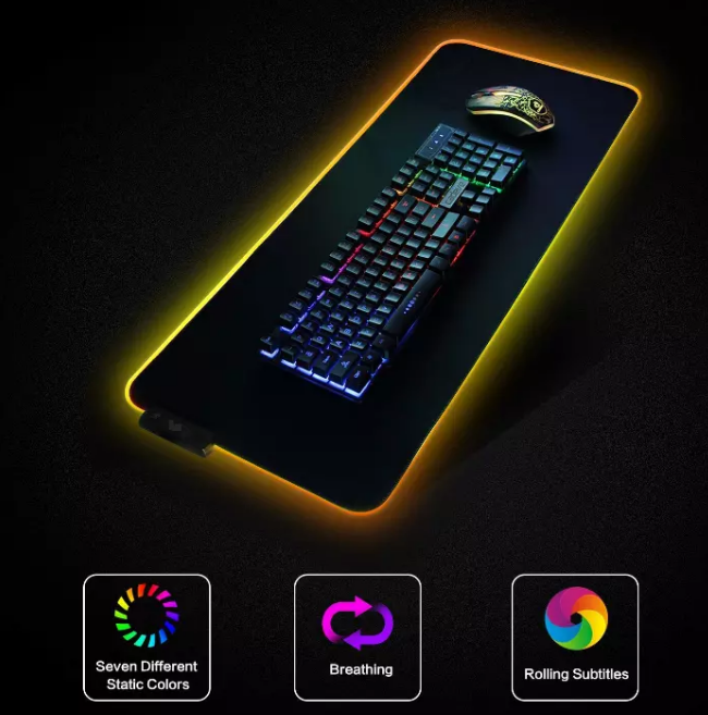 product-Tigerwings-Tigerwingspad RGB gaming mouse pad gaming mouse wired gaming decor gamer accessor-1