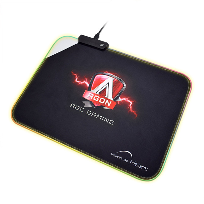 Tigerwings custom lighting rgb led mouse pad manufacturers, glowing led gaming mouse pad