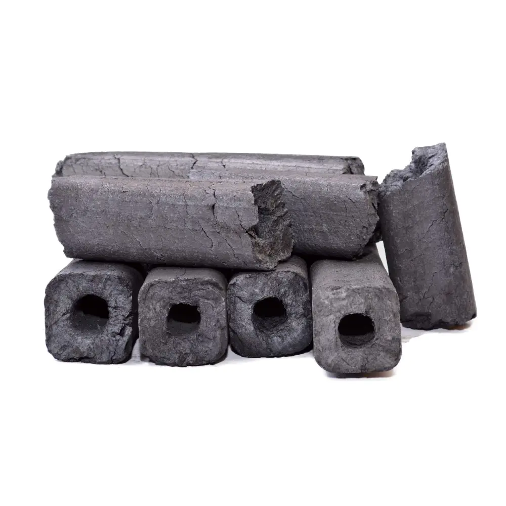 100% Natural Straw/Hardwood square sawdust Charcoal/bbq charcoal(quadrangle or hexagon)