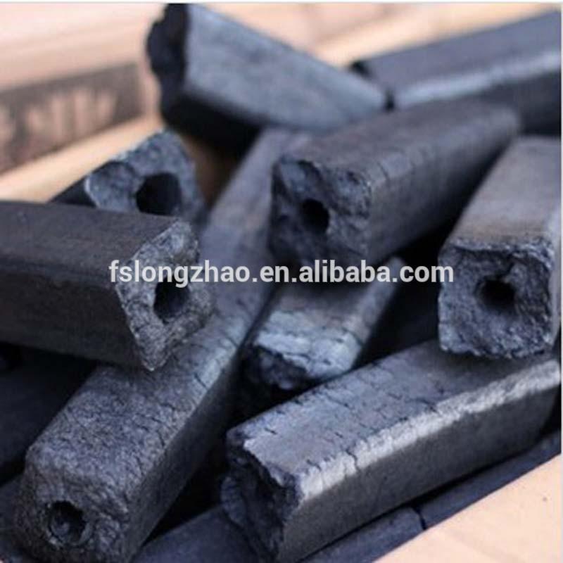 long burning hexagon bbq quadrangle sawdust charcoal price competitive